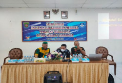 MKKS SMP Balikpapan Study Ilmiah IKM  di SMP Negeri 1 Samarinda